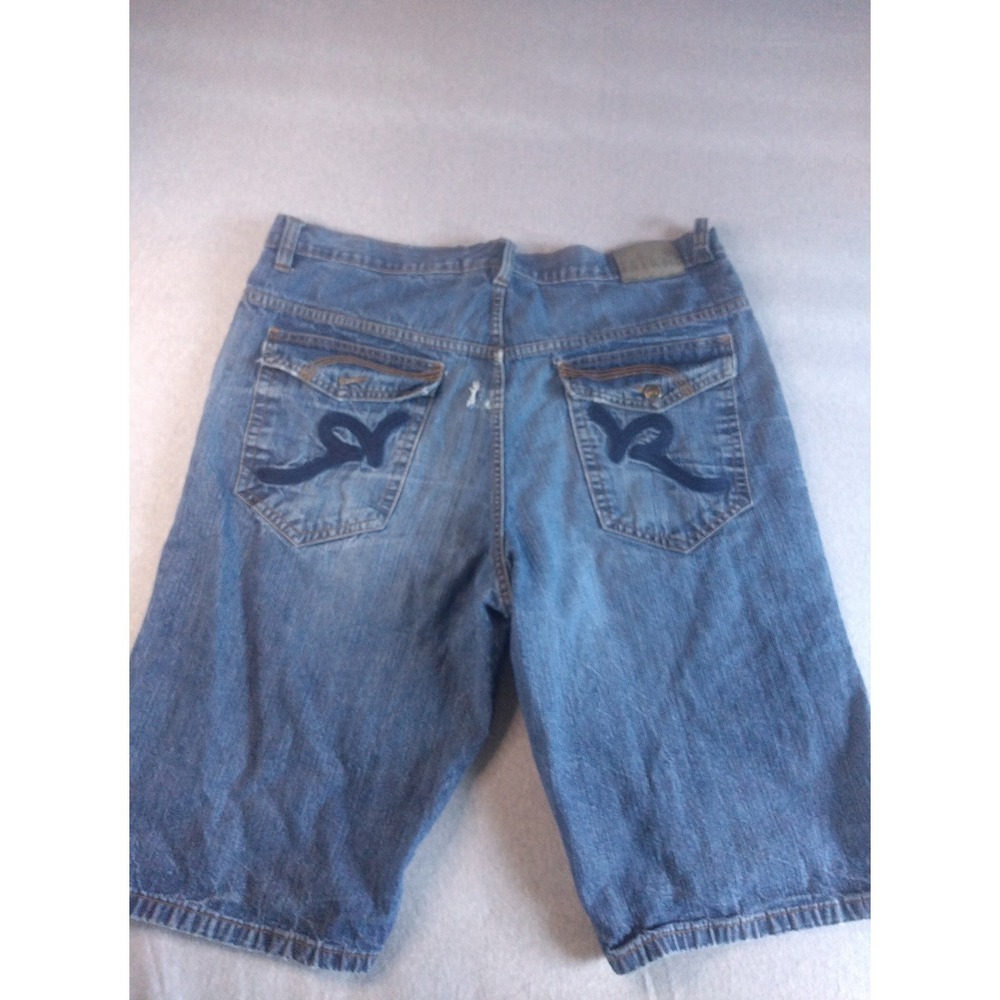 Roca Wear Baggy Y2K Denim Jean Shorts Size 40 - Picture 13 of 16
